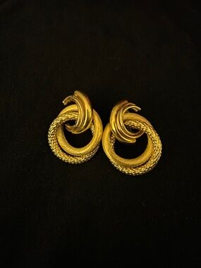 Givenchy clip on earrings.